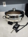 Farberware Stainless Steel 12" Electric Skillet High Dome Pan 344A Euc!. Fixed Price $54.99.