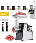 Foukus 1 Electric Meat Grinder: 2500W Heavy Duty With Sausage. Fixed Price $120.00.