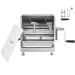 60 Pound Tilt Manual Meat Mixer Hand Sausage Machine Stainless Steel. Fixed Price $168.79.