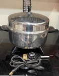 Working Vtg Farberware 5 Qt Electric Dutch Oven Pot Pourri 320-A. Fixed Price $50.00.