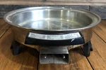 Webalco Electric Skillet #7884 900 Watt Stainless Steel 11.5". Fixed Price $19.99.