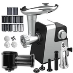 9IN1 Electric Meat Grinder 800W Mincer Sausage Stuffer Vegetable Slicer 3 Plates. Fixed Price $46.69.