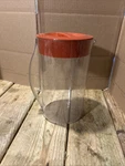 Mr. Coffee Iced Tea Pot Maker TM1 2 Qt Clear Plastic Pitcher W/ Rust Lid. Fixed Price $14.99.
