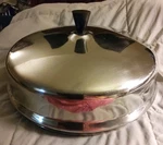 Vtg Farberware Stainless Dutch Oven Replacement Dome Lid For 325-A 305-A. Fixed Price $12.50.