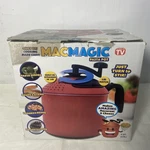 Mac Magic Pasta Pot Built-in Strainer Lid 4 Qt. Seen On Tv. Fixed Price $18.99.