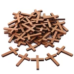 Mr. Pen- Wooden Crosses, 1.2X1.75 Inches, 50 Pack, Small, Brown. Fixed Price $10.19.