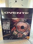 Ovente Electric Grill & Hot Pot GH10133B Non-stick Temp Control Glass Lid. Fixed Price $49.95.
