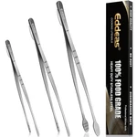 Eddeas Kitchen Tweezers Tongs, Cooking Stainless Steel 3 Size 12'' .... Fixed Price $35.49.