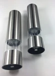 2 Pcs Kitchen Stainless Steel Electric Salt Pepper Mill Grinder Muller Open Box. Fixed Price $19.80.