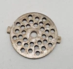 Oster Regency Kitchen Center Replacement Meat Grinder Fine Grinding Disc Plate. Fixed Price $9.07.