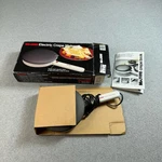 Maxim CM-6 Electric Crepe Maker Non Stick Pan Black With Box Recipe Book Manual. Fixed Price $29.19.