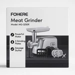Fohere Electric Meat Grinder Heavy-duty Stainless Steel 3 Grinding Plates New. Fixed Price $96.00.