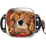 Caynel 12 Inch Nonstick Electric Skillet Frying Pan With Glass Lid. Fixed Price $37.75.