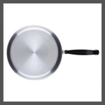 Farberware Classic Series 2.75" Stainless Steel Saute Pan With Lid. Fixed Price $32.99.