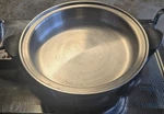 Saladmaster SA0120CU Oil Core Electric Skillet Missing Lid. Fixed Price $229.98.