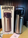 Zojirushi 2.2 Liter Airpot Vacuum Carafe Stainless Steel Model VAS-2200 Japan. Fixed Price $29.99.