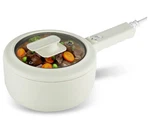Mini Electric Hot Pot 1.5QT Nonstick Cooker With Lid, Compact Kitchen. Fixed Price $29.99.