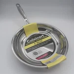 Cuisinart 8" Open Skillet Stainless Steel Kitchen Pan Dishwasher 722-20 New. Fixed Price $29.99.