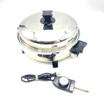 Health Craft 12" Electric Skillet K7273 Waterless Stainless Cookware 1150 Watts. Fixed Price $79.89.