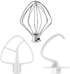 3-PIECE Attachments For Kitchenaid Tilt-head Stand Mixer, Accessories Stainl. Fixed Price $38.99.