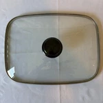 Replacement Presto 16" Electric Skillet Glass Lid Cover 06852 Square Fold-down. Fixed Price $19.99.