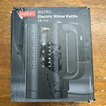Bodum Bistro Electric Water Kettle, 34 Ounce, 1 Liter, Black. Fixed Price $69.50.