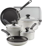 Farberware Cookstart 15-PIECE Diamondmax Nonstick Cookware Set. Fixed Price $71.95.
