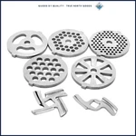 7 Piece Stainless Steel Meat Grinder Plates With Blades For Food Chopper. Fixed Price $33.89.