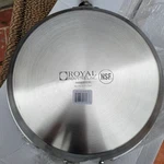 Royal Industries 15" Stainless Steel Frying Pan W/ Helper Handle Nsf Commercial. Fixed Price $34.99.