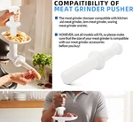 Meat Grinder Pusher Stomper 9.8IN Hdpe Food Grade Fit Kitchen Aid Lem Attachment. Fixed Price $22.22.