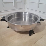 Saladmaster 7817 Stainless Steel 11" Electric Skillet Pan No Lid Power Cord. Fixed Price $39.97.