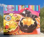 Nostalgia Electronics Tortilla Bowl Maker TSM-1100 New In Box Fiesta. Fixed Price $54.95.