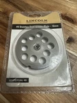 #8 Stainless Steel Grinder Plate 10MM Lincoln Outfitters Sku #31200049. Fixed Price $12.74.