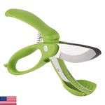 Trudeau Toss And Chop Salad Tongs, Green (09610135). Fixed Price $55.15.