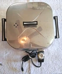 Vintage Sunbeam Vista VRLB-7 Electric Skillet Aluminum Fry Pan Works Clean. Fixed Price $30.00.