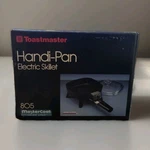Nib Vintage Toastmaster Handi-pan Model 805 7" Non-stick Electric Skillet. Fixed Price $15.00.