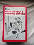 Vintage "cooks Tools" Brand Meat Grinder Sausage Stuffer. Fixed Price $35.00.