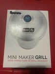 Dash Mini Maker Portable Grill Machine + Panini Press For Gourmet Burgers,.... Fixed Price $10.00.