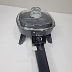 Elite Cuisine Personal Electric Skillet With Glass Lid 7 Vintage EFS-400. Fixed Price $17.50.