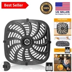 8 Qt Air Fryer Replacement Grill Plate For Chefman - Food Grade Stainless Steel. Fixed Price $23.16.