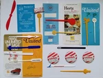 Vintage Airline Memorabilia Twa Pan Am Western Mid Century Pin Swizzle Lot #2. Fixed Price $20.00.