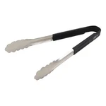 Winco UT-16HP-K 16" Stainless Steel Utility Tongs W/ Black Plastic Handle. Fixed Price $5.90.