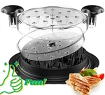 Manual Chicken Shredder With Removable Plate, Transparent Lid, Dishwasher Safe. Fixed Price $39.73.