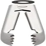 Kitchenaid Set Of 2 Stainless Steel Tongs With Scalloped Edges Easy Lock Dishwas. Fixed Price $250.49.
