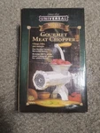 Nib New Universal Gourmet Meat Chopper Model 333 Grinder 3LBS Minute. Fixed Price $26.99.
