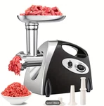 Electric Meat Grinder With Stainless Steel Blades & Plates, Heavy-duty Motor. Fixed Price $102.99.