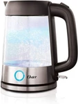 Oster 1.7L (7-CUP) Illuminating Glass Kettle With Led Indicator And Auto Shut.... Fixed Price $50.87.