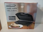 Brentwood Panini Maker TS-246 Stainless Steel & Black. Fixed Price $23.90.
