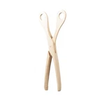 Linden Sweden Scissor Tongs All-purpose Buffet Server Handcrafted Brown. Fixed Price $26.99.