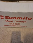 Sunmile SM-G31 Electric Meat Grinder Max 1HP 800W- Etl Mincer. Fixed Price $79.99.